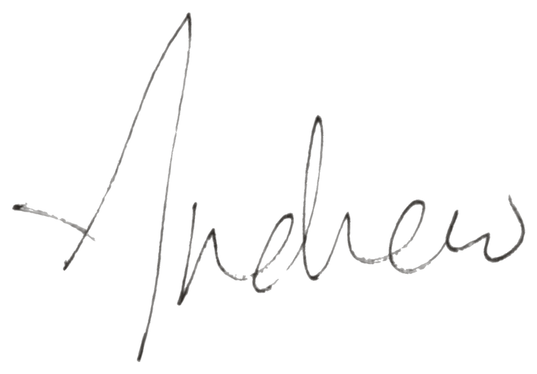 Andrew, signed