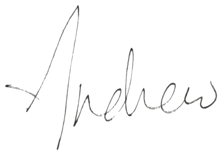 Andrew, signed
